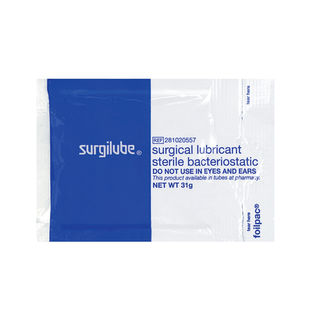 HR SURGILUBE SURGICAL LUBRICANT - SURGILUBE 31g Foilpac, Sterile, 48/bx | Quantity - 1x BX