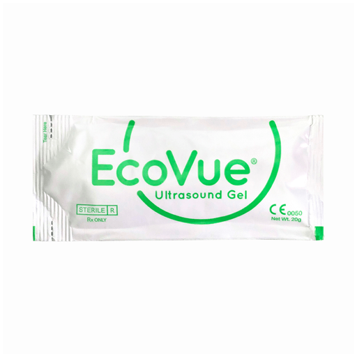 HR ECOVUE ULTRASOUND GEL - EcoVue Ultrasound Gel, 20g Packet, Sterile, 100/bx | Quantity - 1x BX
