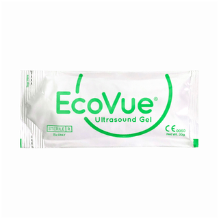 HR ECOVUE ULTRASOUND GEL - EcoVue Ultrasound Gel, 20g Packet, Sterile, 100/bx | Quantity - 1x BX