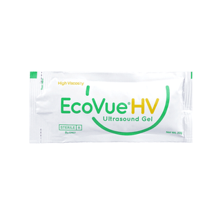 HR ECOVUE ULTRASOUND GEL - EcoVue High-Viscosity Ultrasound Gel, 20g Packet, Sterile, 100/bx, 4bx/cs | Quantity - 1x CS