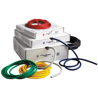 PERFORMANCE HEALTH THERABAND PROFESSIONAL RESISTANCE TUBING - Resistance Tubing, Light (Yellow, Red & Green), 5 ft Cut Lengths in Retail Clam-Shell Packaging, 12 ea/cs  (Part Number Change COMING SOON) | Quantity - 1x CS