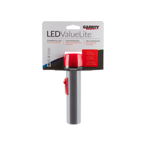 POWER DISTRIBUTORS MULTINATIONAL GARRITY FLASHLIGHTLifeLite LED Flashlight, Sealed in Alkaline Batteries, 53 Lumens, Shock Resistant, Lanyard Holder, 6/cs | Quantity - 1x CS
