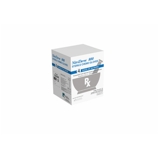 INNOVATIVE NITRIDERM 800 NITRILE EXAM GLOVES - Gloves, Exam, Small, Nitrile, Chemo,  Sterile, PF, Pairs, Extended Cuff, USP 797/800, 50 pr/bg, 4 bg/cs | Quantity - 1x CS