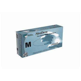INNOVATIVE NITRIDERM THINFILM NON-STERILE NITRILE EXAM GLOVES - Gloves, Exam, Nitrile, Non-Sterile (NS), Powder Free (PF), Textured, Thinfilm, Medium, 200/bx, 10 bx/cs | Quantity - 1x CS