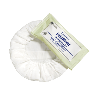 INNOVATIVE DERMASSIST TOTALBATH CAPS - Shampoo Cap with Conditioner, Clean Scent, 1/pk, 30 pk/cs | Quantity - 1x CS