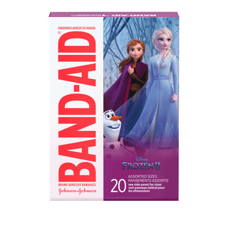 KENVUE BAND-AID DECORATED ADHESIVE BANDAGES - Band-Aid Adhesive Bandage, Disney Frozen, Assorted, 20ct, 6/bx, 4 bx/cs (Pricing Subject to Change without Prior Notification) | Quantity - 1x CS