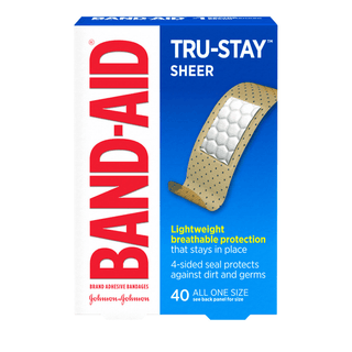 KENVUE BAND-AID ADHESIVE BANDAGES - Adhesive Bandages, Assorted, Sheer, Comfort-Flex, 80ct, 24/cs (Pricing Subject to Change without Prior Notification) | Quantity - 1x CS