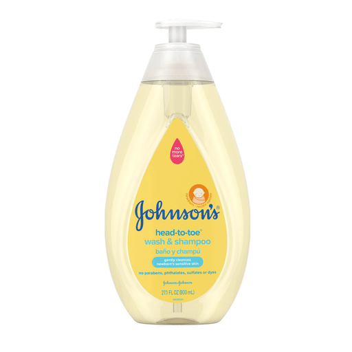 KENVUE JOHNSON'S BABY CARE - Baby Head-to-Toe Wash, 28 fl oz, 3/bx, 4 bx/cs (Pricing Subject to Change without Prior Notification) | Quantity - 1x CS