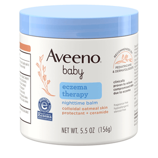 KENVUE AVEENO BABY ECZEMA TREATMENT - Aveeno Baby Eczema Therapy Night Time Balm, 5.5 oz, 3/bx, 4 bx/cs (Pricing Subject to Change without Prior Notification) | Quantity - 1x CS