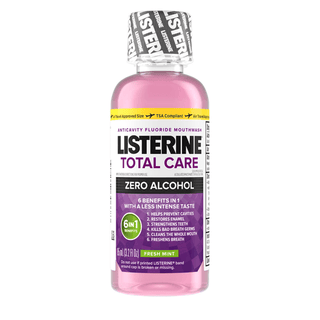 KENVUE LISTERINE TOTAL CARE ZERO - Listerine Total Care Zero Mouthwash, Alcohol Free, Fresh Mint, 95mL (3.2 oz), 24/cs  (Pricing Subject to Change without Prior Notification) | Quantity - 1x CS