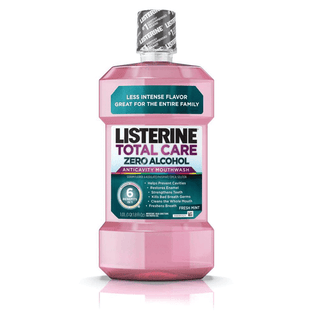 KENVUE LISTERINE TOTAL CARE ZERO - Listerine Total Care Zero Mouthwash, Alcohol Free, Fresh Mint, 1L, 6/cs (Continental US+HI Only) (To Be DISCONTINUED) (Pricing Subject to Change without Prior Notification) | Quantity - 1x CS