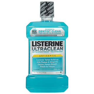 KENVUE LISTERINE - Mouthwash, Listerine Ultraclean, Cool Mint, 1.5L Bottle, 6/cs (Continental US+HI Only) (Pricing Subject to Change without Prior Notification) | Quantity - 1x CS