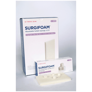 ETHICON SURGIFOAM - Oral Sponge, Gelatin, Sterile, 1cm x 1cm x 1cm, 24/bx, 1bx/cs | Quantity - 1x BX
