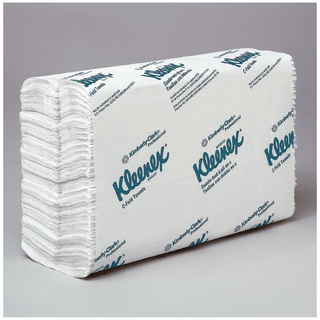 KIMBERLY-CLARK FOLDED TOWELS - Kleenex ScottFold Towels, 1-Ply, 120 sheets/pk, 25 pk/cs (24 cs/plt) (091451)  | Quantity - 1x CS