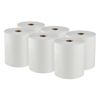 KIMBERLY-CLARK HARD ROLL TOWELS - Scott 1000 Hard Roll Towels, 8" sheets, 950 sheets/rl, 6 rl/cs  | Quantity - 1x CS