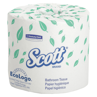 KIMBERLY-CLARK BATHROOM TISSUE - Scott Standard Roll Bathroom Tissue, 2-Ply, 550 sheets/rl, 80 rl/cs (20 cs/plt) (Products cannot be sold on Amazon.com or any other 3rd party site) (US Only) | Quantity - 1x CS