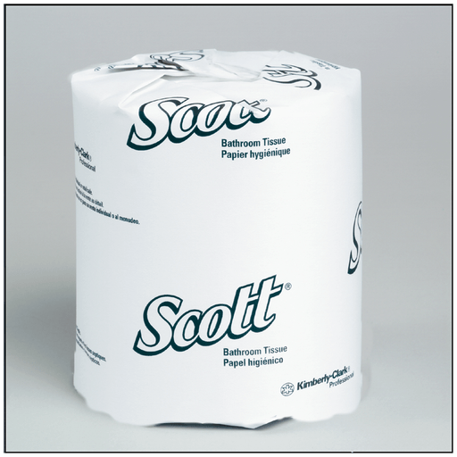 KIMBERLY-CLARK BATHROOM TISSUE - Scott Standard Roll Bathroom Tissue, 1-Ply, 1210 sheets/rl, 80 rl/cs (Products cannot be sold on Amazon.com or any other 3rd party site) (US Only) | Quantity - 1x CS