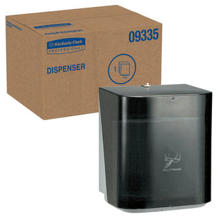 KIMBERLY-CLARK IN-SIGHT DISPENSER - Dispenser, In-Sight Center Pull Control, Smoke Gray, 10" x 12.5" x 10.65" (DROP SHIP ONLY)  | Quantity - 1x EA