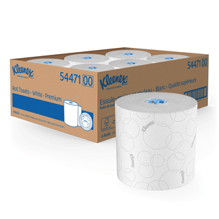 KIMBERLY-CLARK HARD ROLL TOWELS - Scott 1000 Hard Roll Towels, 8" sheets, 950 sheets/rl, 6 rl/cs  | Quantity - 1x CS
