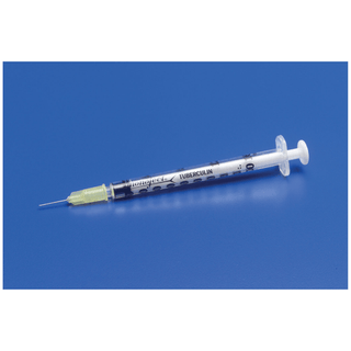 CARDINAL HEALTH MONOJECT SOFTPACK TUBERCULIN SYRINGES - TB Syringe, 1mL, 25G x 5/8" Needle, 100/bx, 5 bx/cs (Continental US Only) (Manufacturer Backorder - Inventory Limited when Available) | Quantity - 1x CS