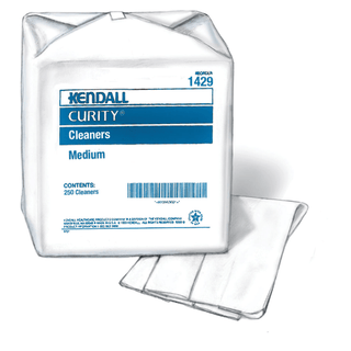 CARDINAL HEALTH CURITY CLEANERS - Cleaner Towel, Large, 13" x 13", 250/bg, 8 bg/cs (Continental US Only) | Quantity - 1x CS