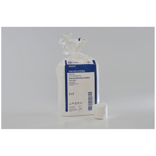 CARDINAL HEALTH WEBRIL COTTON UNDERCAST PADDING - Undercast Padding, Cotton, Non-Sterile, 6" x 4 yds, 6 rl/bg, 6 bg/cs | Quantity - 1x EA