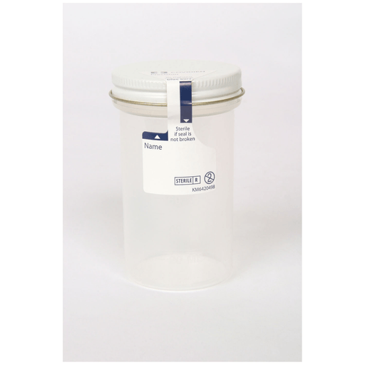 CARDINAL HEALTH PRECISION PREMIUM STERILE SPECIMEN CONTAINERS - Specimen Container, 5 oz, Sterile, 50/bx, 4 bx/cs (25 cs/plt)(Item on Manufacturer Backorder - Inventory Limited when Available) | Quantity - 1x CS