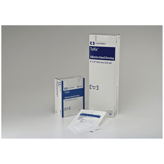 CARDINAL HEALTH TELFA ISLAND DRESSINGAdhesive Island Dressing, 4" x 5", 25/bx, 8 bx/cs (Item on Manufacturer Backorder  Inventory Limited when Available) | Quantity - 1x CS