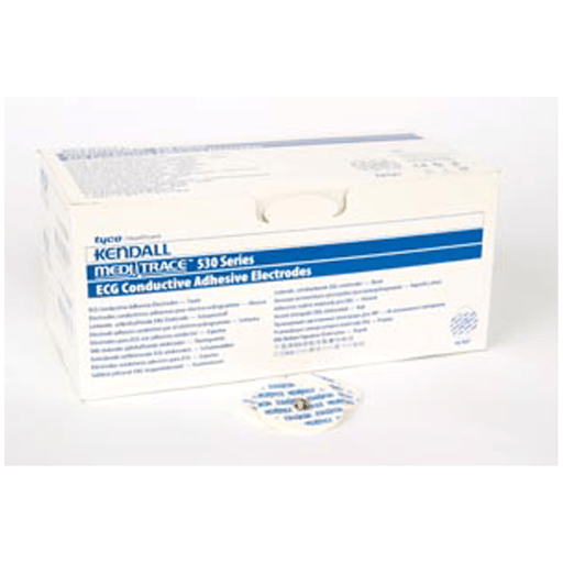 CARDINAL HEALTH 530 SERIES ECG ELECTRODES - ECG Electrode, Diaphoretic, Foam 530, 30/pk, 20 pk/cs (80 cs/plt) | Quantity - 1x CS