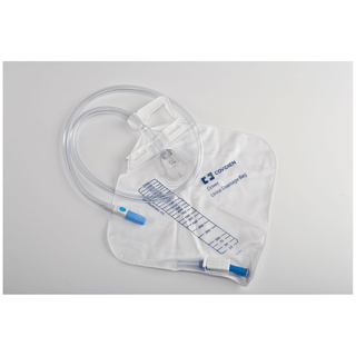 CARDINAL HEALTH DOVER ECONOMY DRAINAGE BAGS - Drain Bag, 2000mL, Anti-Reflux Chamber, 20/cs (45 cs/plt) (Continental US Only) | Quantity - 1x CS