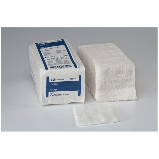 CARDINAL HEALTH KERLIX 4 X 4 SPONGESKerlix Sponge, 4" x 4", Sterile 2, 12-Ply, 50/tray, 24 tray/cs (Item on Manufacturer Backorder  Inventory Limited when Available) | Quantity - 1x EA