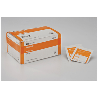 CARDINAL HEALTH WEBCOL ALCOHOL PREPS - WEBCOL Alcohol Preps, Large, 2-Ply, 200/bx, 20 bx/cs (60 cs/plt) (Continental US Only) | Quantity - 1x CS