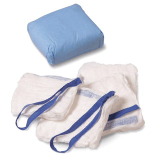 CARDINAL HEALTH CURITY LAPAROTOMY SPONGES - Lap Sponge, 18" x 18", Non-Sterile, Bulk Pack, 400/cs (28 cs/plt) (Continental US Only) | Quantity - 1x CS