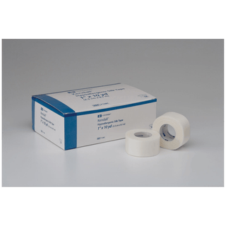 CARDINAL HEALTH SILK TAPE - Silk Tape, Hypoallergenic, " x 10 yds, Latex Free (LF), 24/bx, 10 bx/cs (Continental US Only) | Quantity - 1x CS