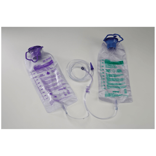 CARDINAL HEALTH KANGAROO ePUMP & JOEY ENTERAL FEEDING PUMP SET1000mL Feed Set with 1000mL Flush Bag, 30/cs (Item on Manufacturer BackorderInventory Limited when Available) | Quantity - 1x CS