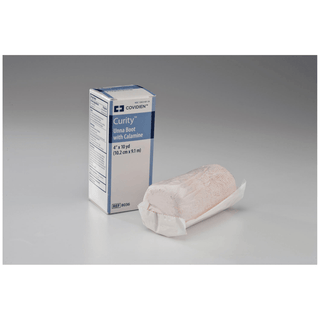 CARDINAL HEALTH CURITY UNNA BOOT BANDAGEUnna Boot Bandage, 4" x 10 yds, Calamine, 1 rl/bx, 12 bx/cs | Quantity - 1x CS