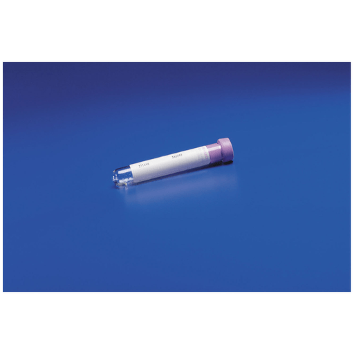 CARDINAL HEALTH MONOJECT STANDARD BLOOD COLLECTION TUBES - LAVENDER - Standard Blood Collection Tube, Liquid Additive, 16mm x 100mm, 10mL, Silicone Coated Lavender Stopper, 1000/cs | Quantity - 1x CS