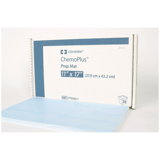 CARDINAL HEALTH CHEMOPLUS PREP MATS - Prep Mat, Spill Absorbent, 11" x 17", 250/cs (Continental US Only) | Quantity - 1x CS