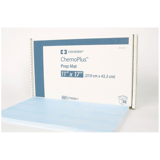 CARDINAL HEALTH CHEMOPLUS PREP MATS - Prep Mat, Spill Absorbent, 11" x 17", 250/cs (Continental US Only) | Quantity - 1x CS