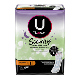 KIMBERLY-CLARK FEMININE CARE PRODUCTS - U by Kotex Security Panty Liner, Light Absorbency, Regular Length, Unscented, 64/pk, 8 pk/cs | Quantity - 1x CS