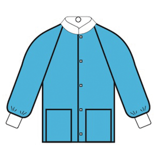 HALYARD JACKET - Professional Jacket, Blue, Large, 24/cs (US Only) | Quantity - 1x CS