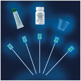 AIRLIFE READY CARE DENTASWAB ORAL SWABS - Poly Plus Oral Swab, No Dentrifrice, Non-Sterile, Bulk Packaged, Disposable, 20/bg, 50 bg/cs (US Only) | Quantity - 1x CS
