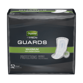 KIMBERLY-CLARK DEPEND GUARDS - Depend Guards For Men, 52/pk, 2 pk/cs  | Quantity - 1x CS