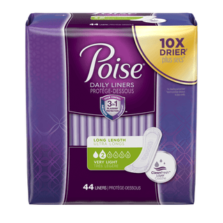 KIMBERLY-CLARK POISE LINERS - Liner, Very Light, 48/pk, 4 pk/cs | Quantity - 1x CS