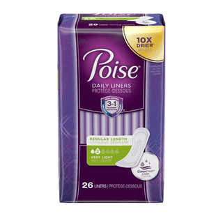 KIMBERLY-CLARK POISE LINERS - Liner, Very Light, 48/pk, 4 pk/cs | Quantity - 1x CS