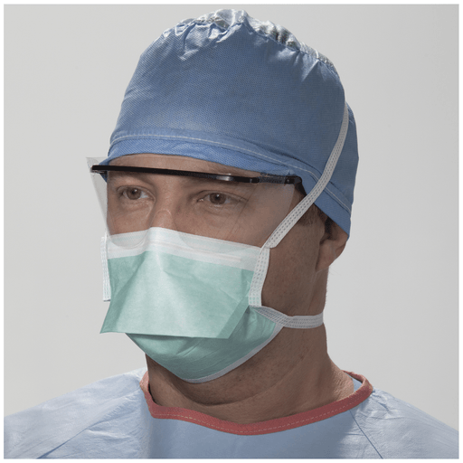 HALYARD STANDARD FACE MASKS - FILTERMASK Surgical Mask, Green, 50/pkg, 6 pkg/cs (US Only | Quantity - 1x CS