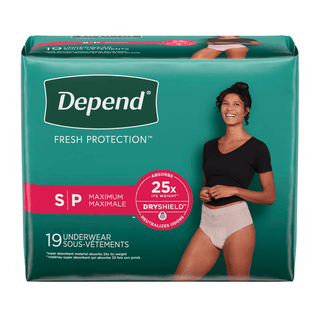 KIMBERLY-CLARK DEPEND PROTECTIVE UNDERWEAR - Depend's Men's Fit-Flex, Small/ Medium, 28-40" Waist, 19/pk, 2 pk/cs (80 cs/plt)  | Quantity - 1x CS