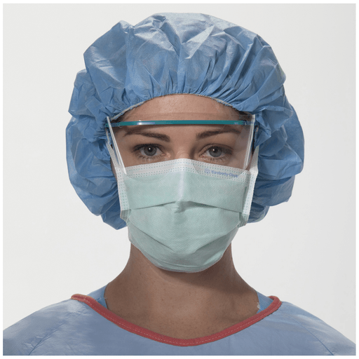 HALYARD SPECIALTY FACE MASKSAnti-Fog Surgical Mask, Green, 50/pkg, 6 pkg/cs | Quantity - 1x CS