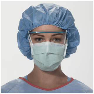 HALYARD SPECIALTY FACE MASKS - Anti-Fog Surgical Mask, Green, 50/pkg, 6 pkg/cs (US Only) | Quantity - 1x CS