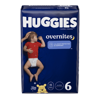 KIMBERLY-CLARK HUGGIES OVERNITES - Overnites, Size 3, Jumbo Pack, 24/pk, 4 pk/cs | Quantity - 1x CS